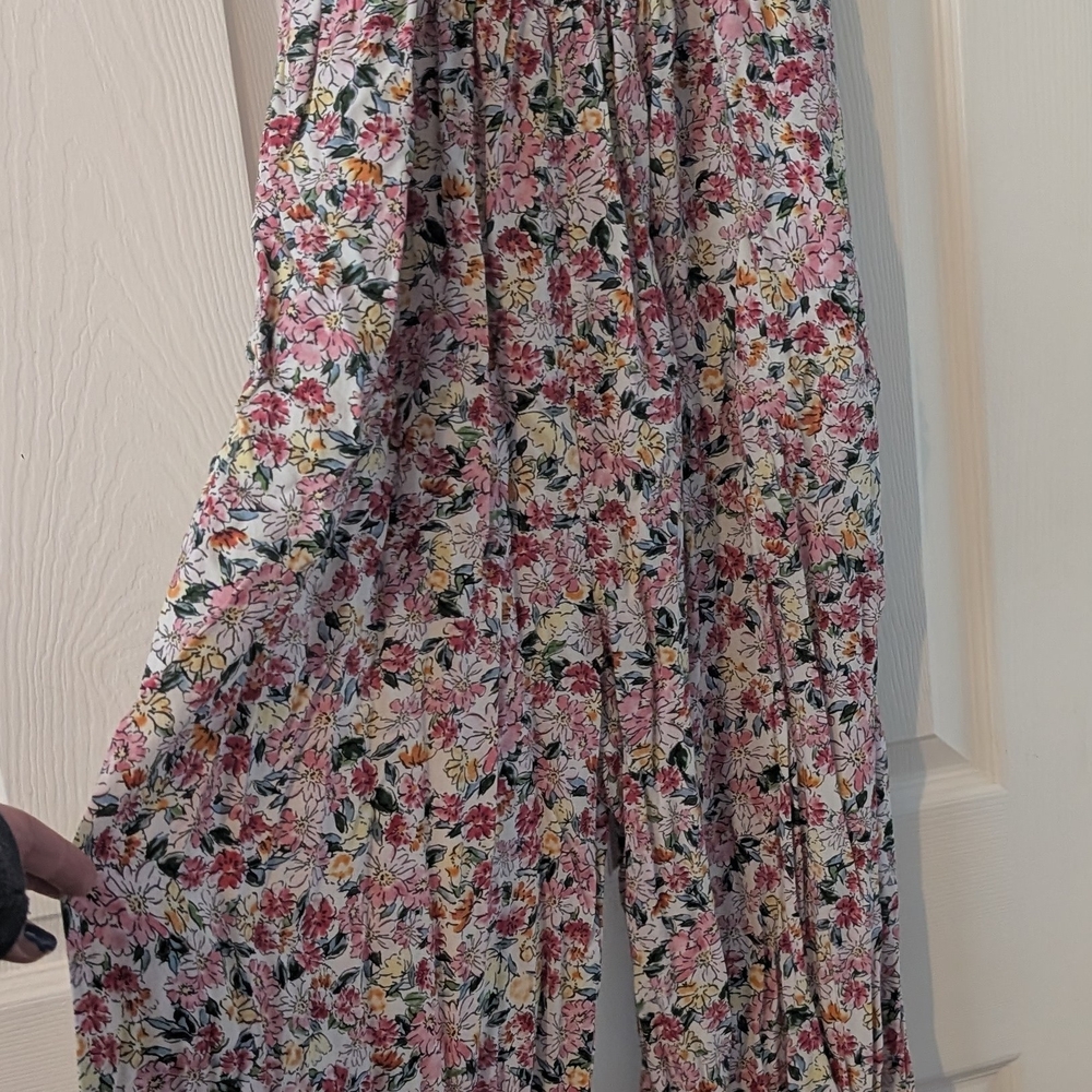 Floral Pink Jumpsuit
